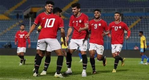 محمود صابر رجل مباراة مصر والجابون بأمم إفريقيا تحت 23 عاما